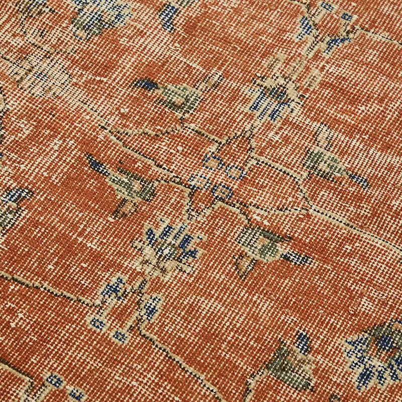 Alfombra Vintage Turca Anudada a Mano - 110 cm x 197 cm - K0082719