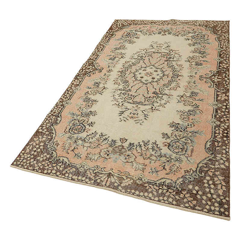 Vintage Turkish Hand-Knotted Rug - 3' 11" x 6' 11" (47" x 83") - K0082720