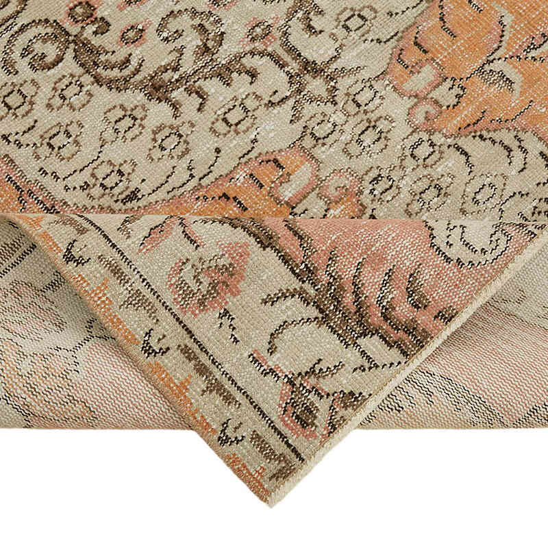 Alfombra Vintage Turca Anudada a Mano - 142 cm x 197 cm - K0082722