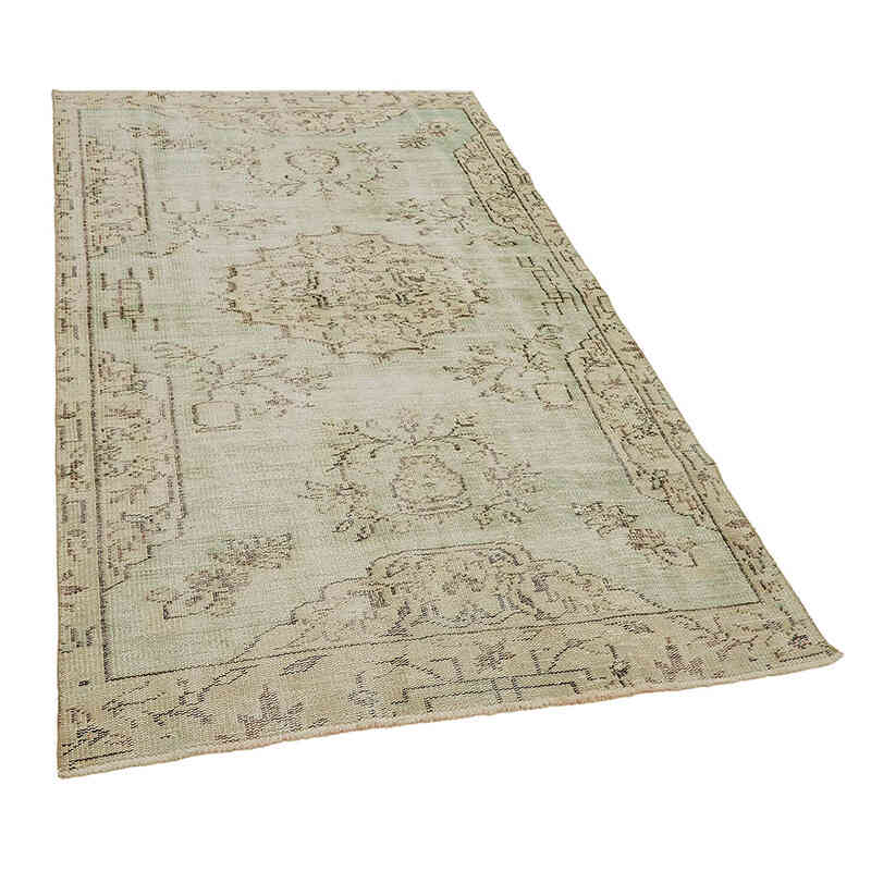 El Dokuma Vintage Halı - 128 cm x 217 cm - K0082723