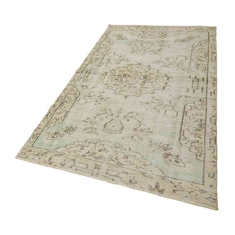 El Dokuma Vintage Halı - 128 cm x 217 cm - K0082723