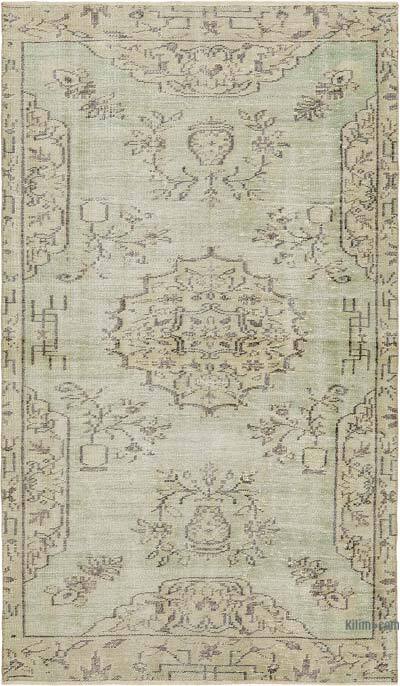 El Dokuma Vintage Halı - 128 cm x 217 cm