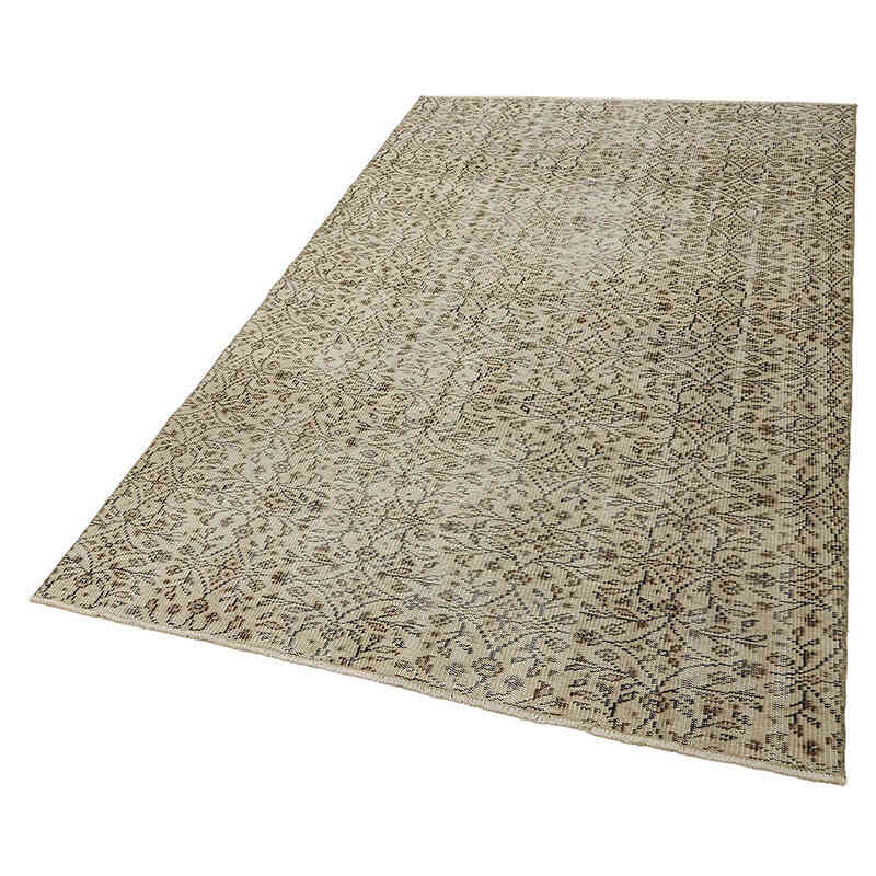 El Dokuma Vintage Halı - 137 cm x 224 cm - K0082724