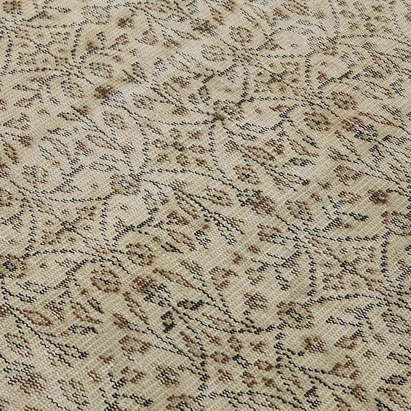 El Dokuma Vintage Halı - 137 cm x 224 cm - K0082724