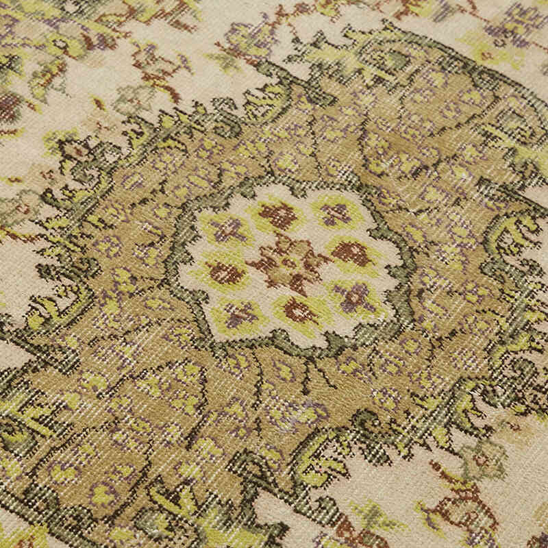 El Dokuma Vintage Halı - 118 cm x 201 cm - K0082726