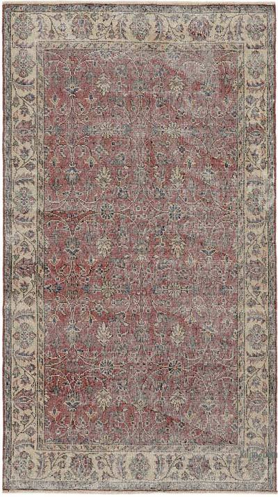 Vintage Turkish Hand-Knotted Rug - 3' 10" x 6' 9" (46" x 81")