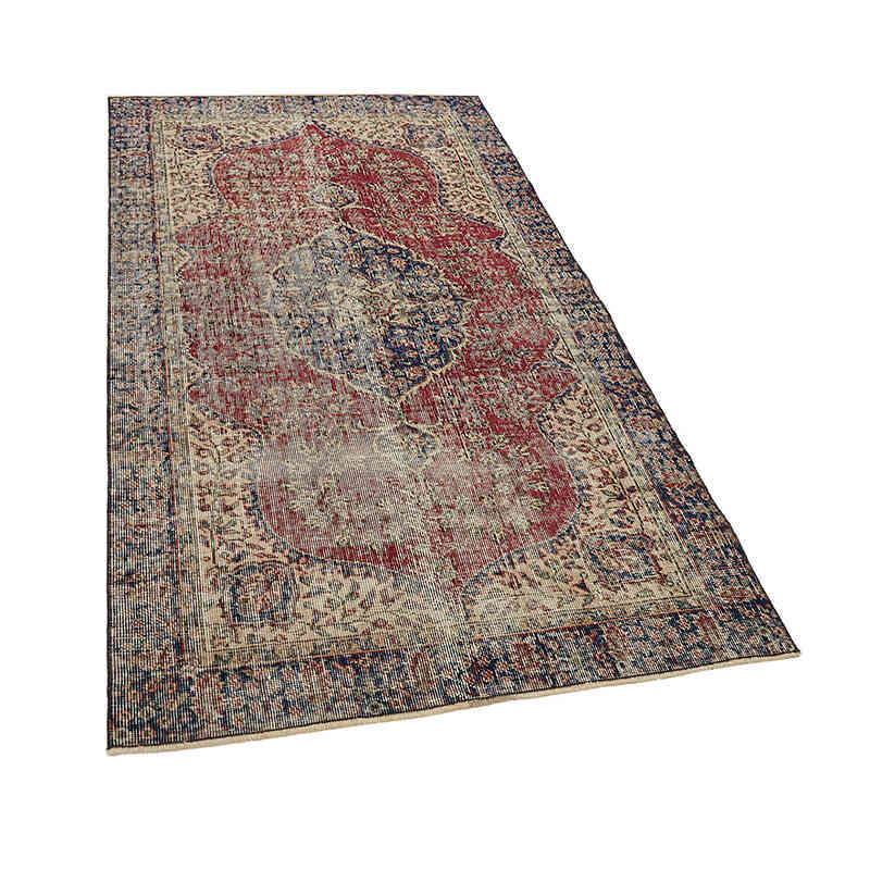 Vintage Turkish Hand-Knotted Rug - 3' 7" x 6' 6" (43" x 78") - K0082734