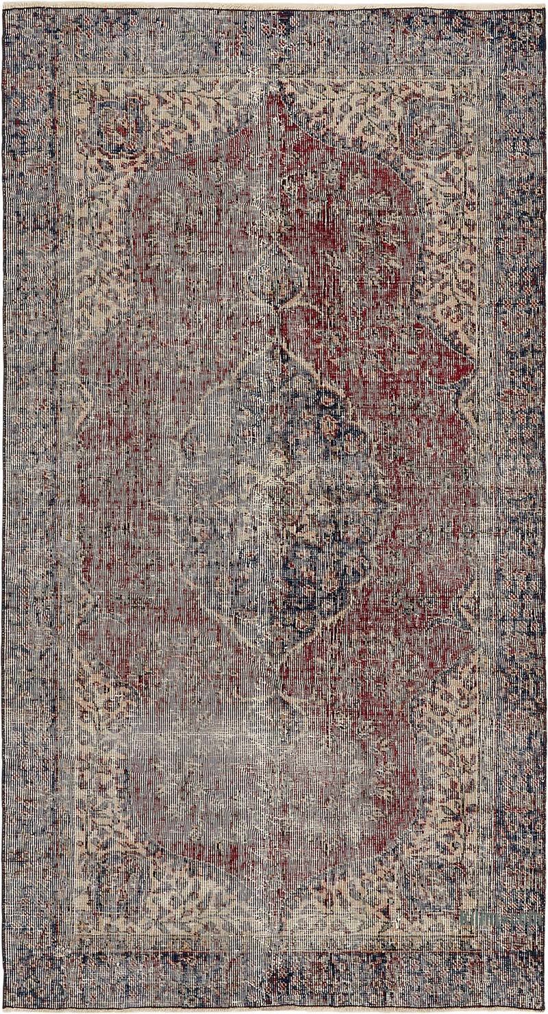 Vintage Turkish Hand-Knotted Rug - 3' 7" x 6' 6" (43" x 78") - K0082734