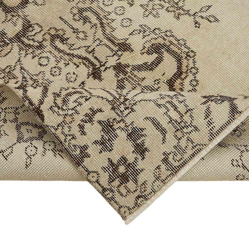 Alfombra Vintage Turca Anudada a Mano - 114 cm x 209 cm - K0082735