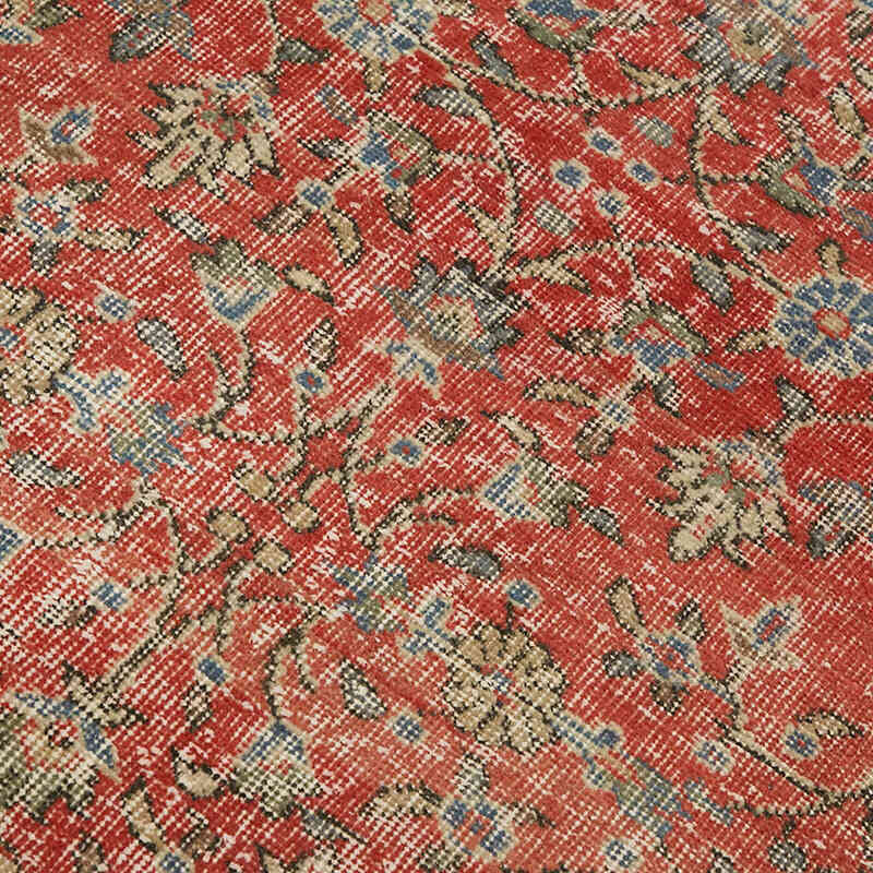 Alfombra Vintage Turca Anudada a Mano - 110 cm x 202 cm - K0082737