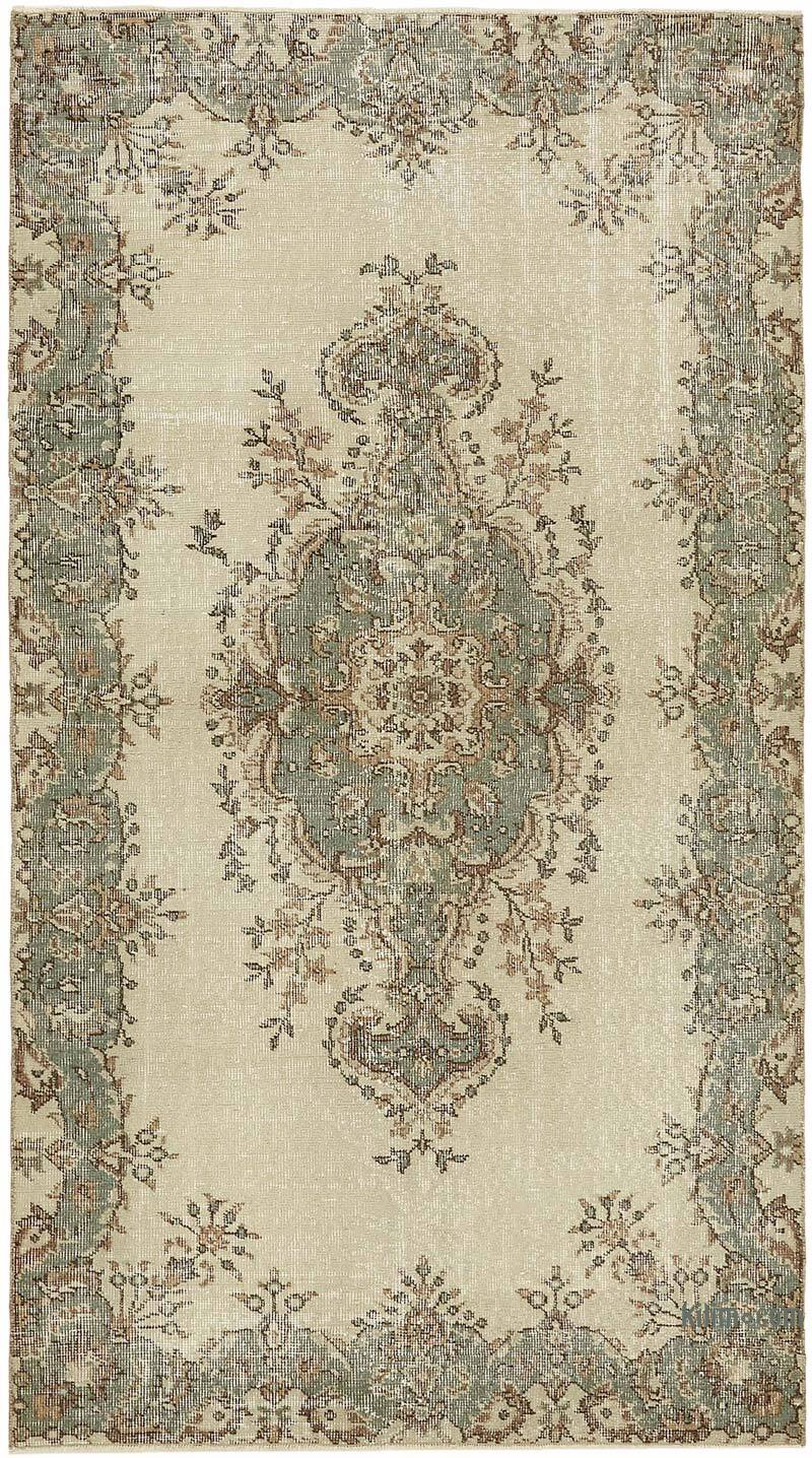 El Dokuma Vintage Halı - 115 cm x 207 cm - K0082739