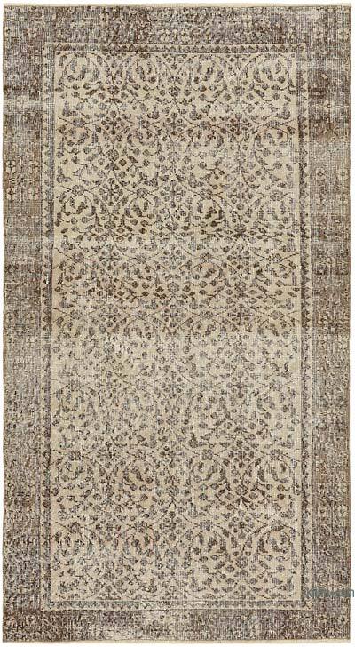 Vintage Turkish Hand-Knotted Rug - 3' 7" x 6' 6" (43" x 78")