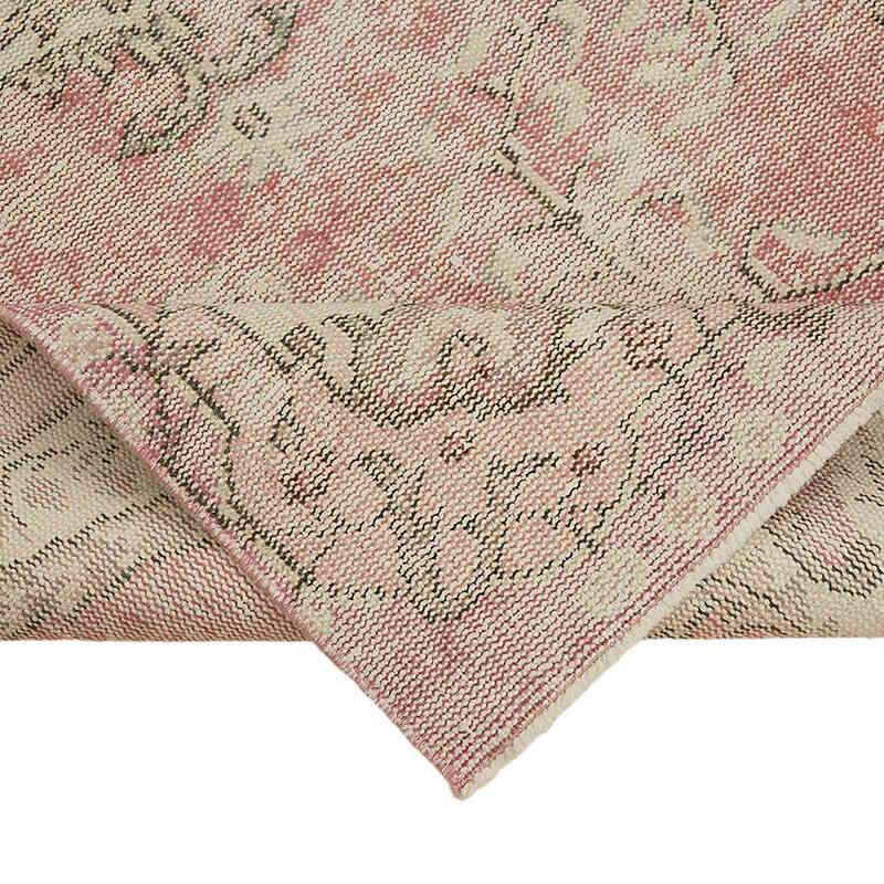 Alfombra Vintage Turca Anudada a Mano - 106 cm x 201 cm - K0082743