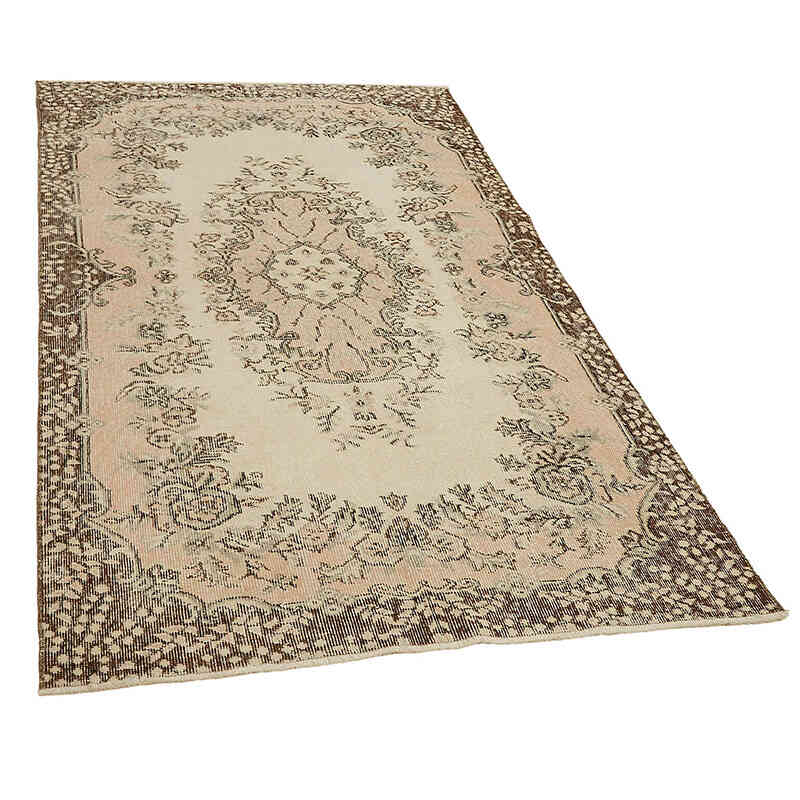 El Dokuma Vintage Halı - 118 cm x 214 cm - K0082744