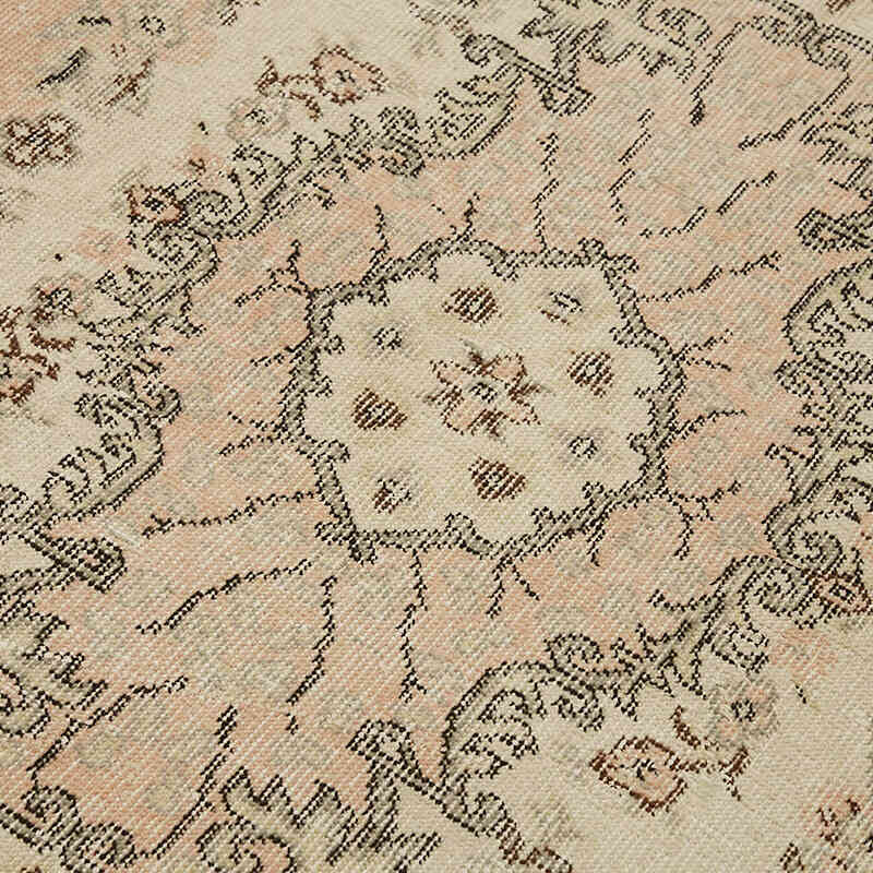 El Dokuma Vintage Halı - 118 cm x 214 cm - K0082744