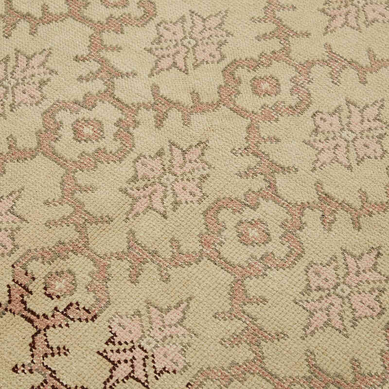 Vintage Turkish Hand-Knotted Rug - 4' 7" x 7'  (55" x 84") - K0082747