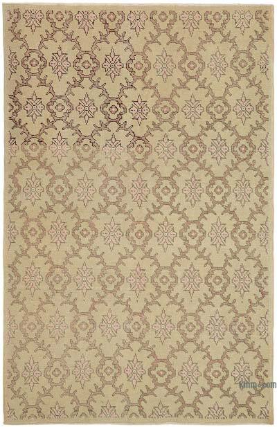 Alfombra Vintage Turca Anudada a Mano - 140 cm x 213 cm