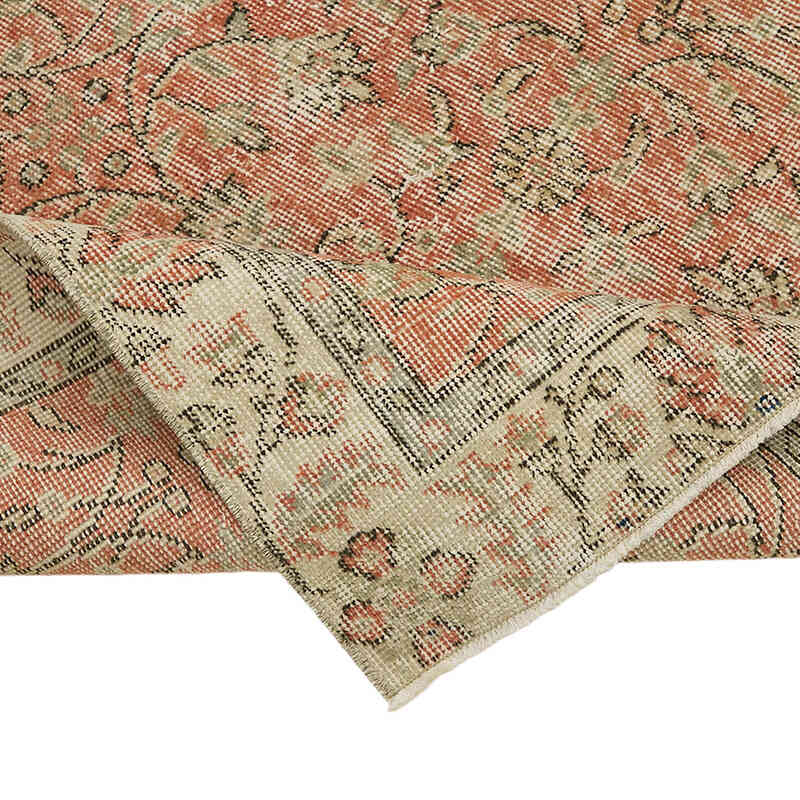 El Dokuma Vintage Halı - 105 cm x 198 cm - K0082749