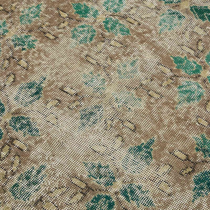 El Dokuma Vintage Halı - 107 cm x 201 cm - K0082752