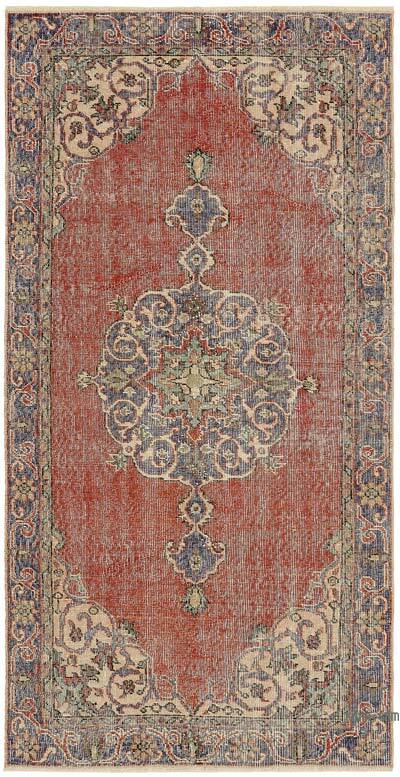 Vintage Turkish Hand-Knotted Rug - 3' 6" x 6' 9" (42" x 81")