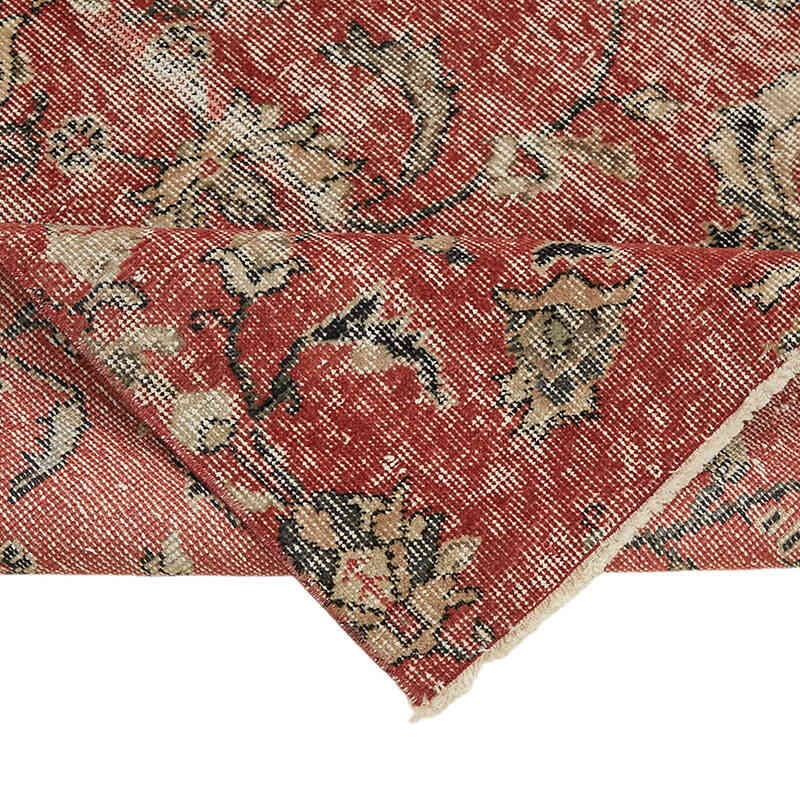 El Dokuma Vintage Halı - 105 cm x 193 cm - K0082754