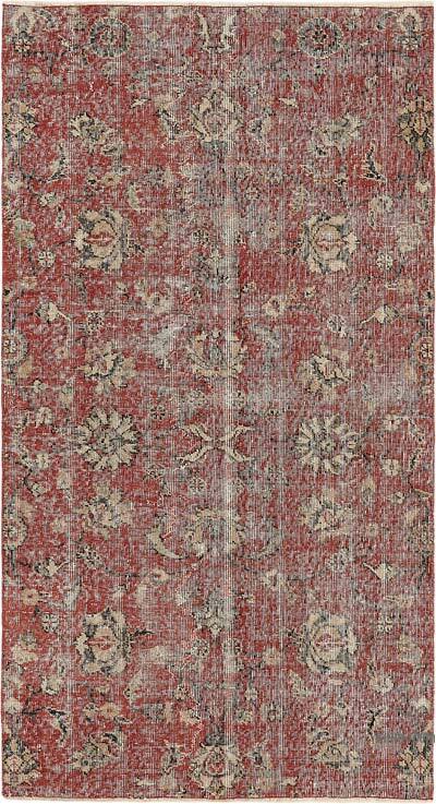 Vintage Turkish Hand-Knotted Rug - 3' 5" x 6' 4" (41" x 76")