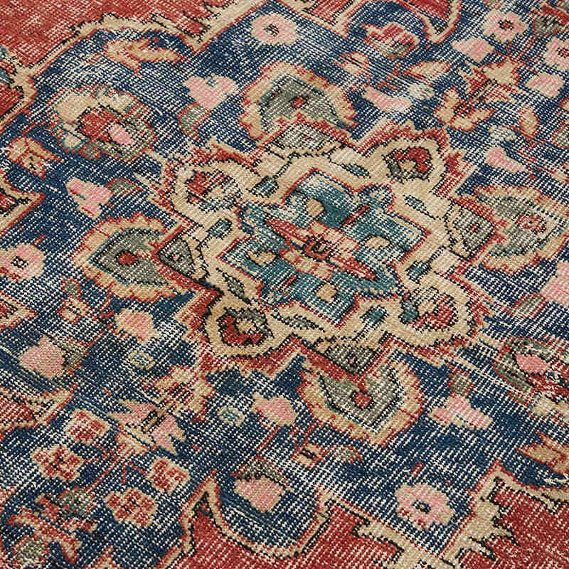 El Dokuma Vintage Halı - 117 cm x 196 cm - K0082760