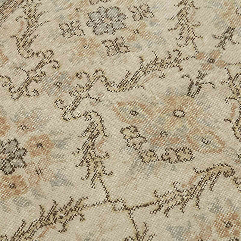 Alfombra Vintage Turca Anudada a Mano - 110 cm x 204 cm - K0082761