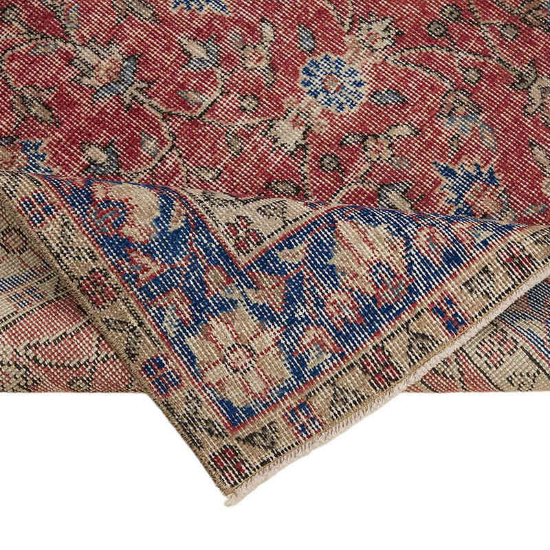 Alfombra Vintage Turca Anudada a Mano - 108 cm x 207 cm - K0082763