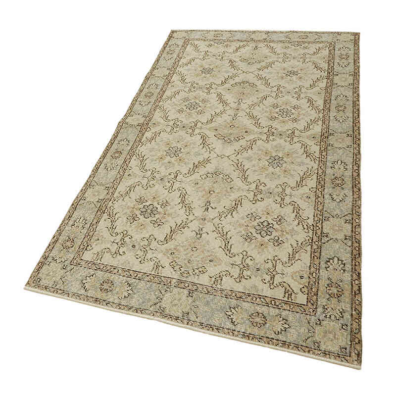 El Dokuma Vintage Halı - 113 cm x 210 cm - K0082764