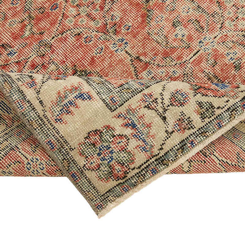 Vintage Turkish Hand-Knotted Rug - 3' 7" x 6' 7" (43" x 79") - K0082766