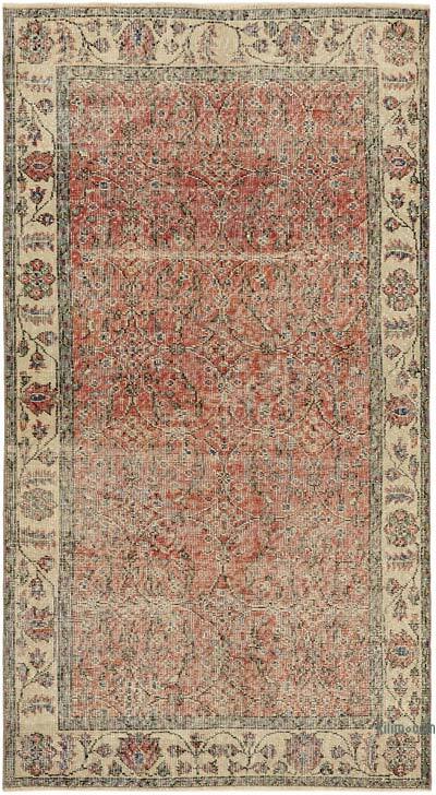 Vintage Turkish Hand-Knotted Rug - 3' 7" x 6' 7" (43" x 79")