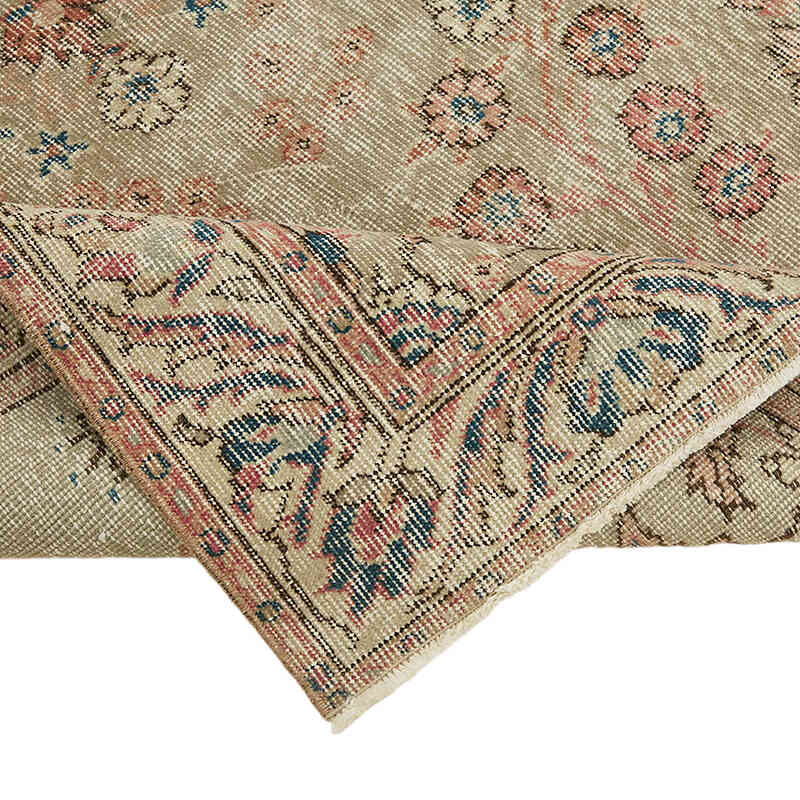 Alfombra Vintage Turca Anudada a Mano - 114 cm x 192 cm - K0082767