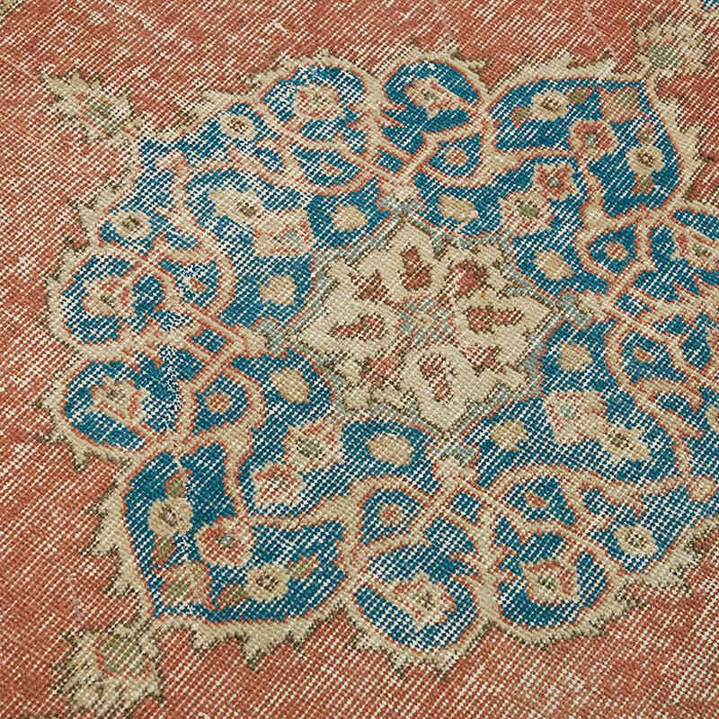 El Dokuma Vintage Halı - 114 cm x 195 cm - K0082771
