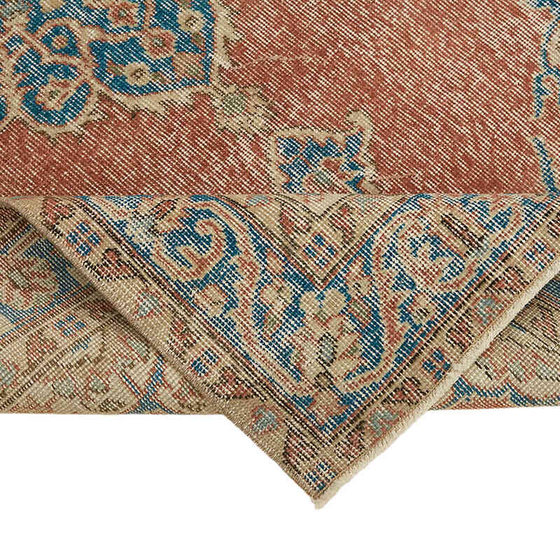 El Dokuma Vintage Halı - 114 cm x 195 cm - K0082771