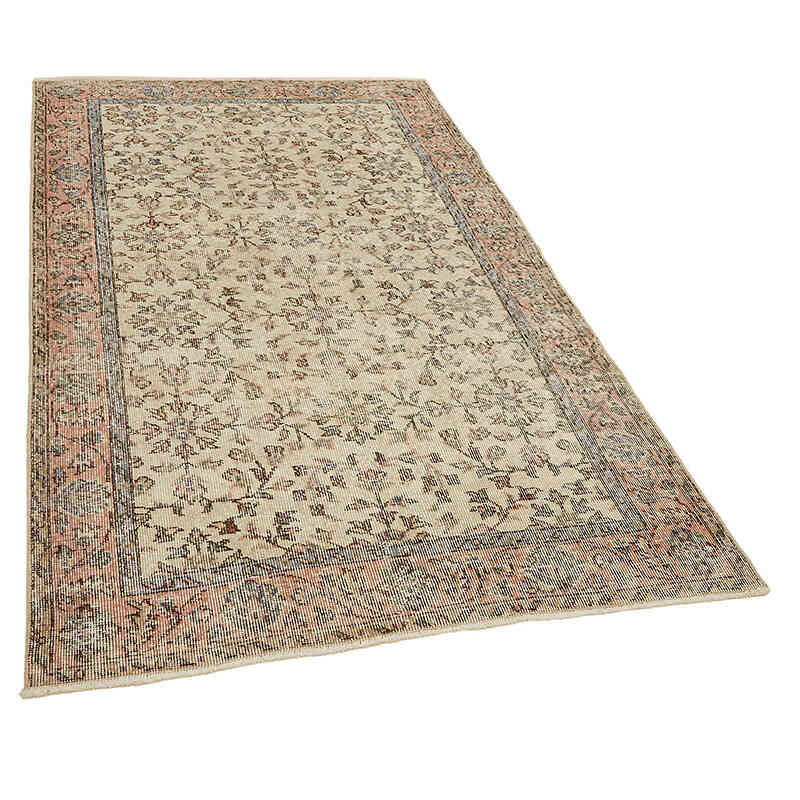 El Dokuma Vintage Halı - 120 cm x 206 cm - K0082773