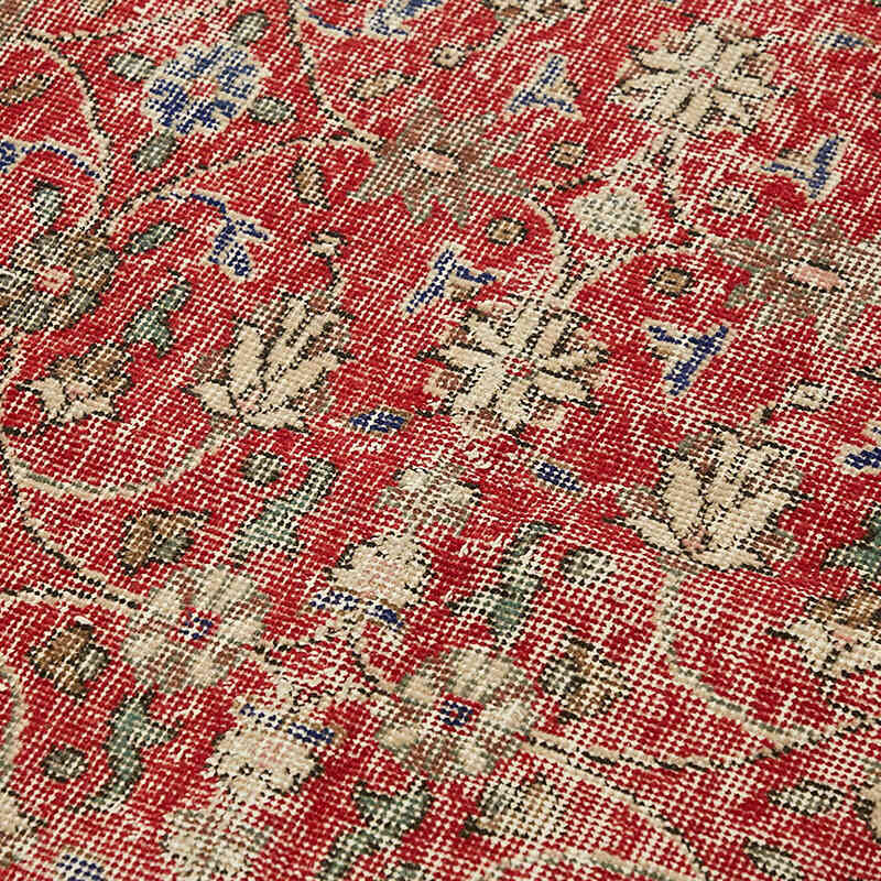 Alfombra Vintage Turca Anudada a Mano - 119 cm x 214 cm - K0082775