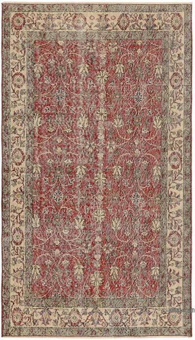 Vintage Turkish Hand-Knotted Rug - 3' 11" x 7'  (47" x 84")