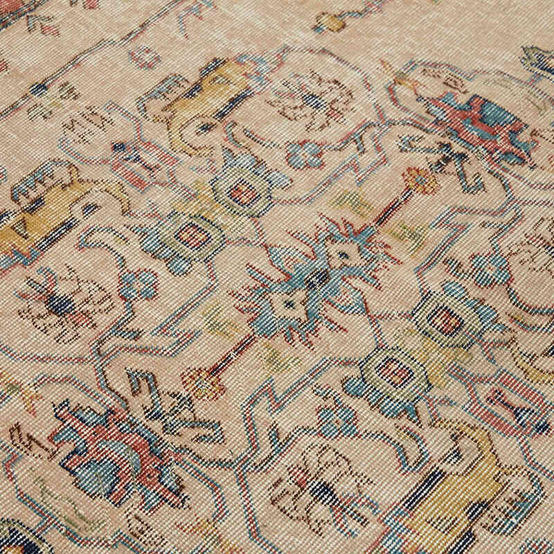 Alfombra Vintage Turca Anudada a Mano - 130 cm x 223 cm - K0082779