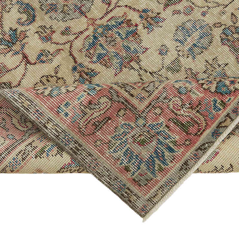 El Dokuma Vintage Halı - 111 cm x 196 cm - K0082781
