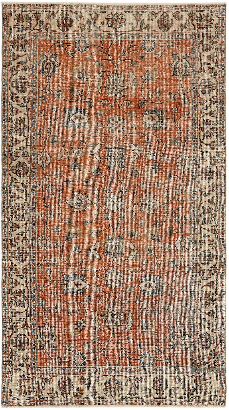 Vintage Turkish Hand-Knotted Rug - 3' 10" x 6' 9" (46" x 81") - K0082782