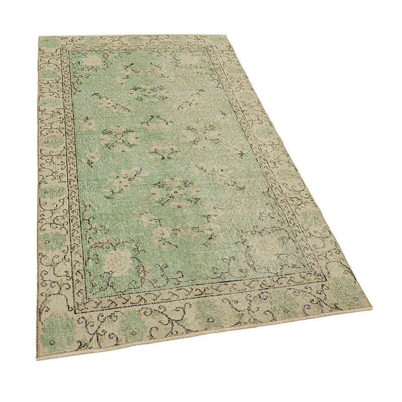 Vintage Turkish Hand-Knotted Rug - 3' 8" x 6' 5" (44" x 77") - K0082783