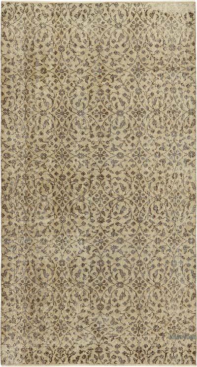 Vintage Turkish Hand-Knotted Rug - 3' 7" x 6' 7" (43" x 79")