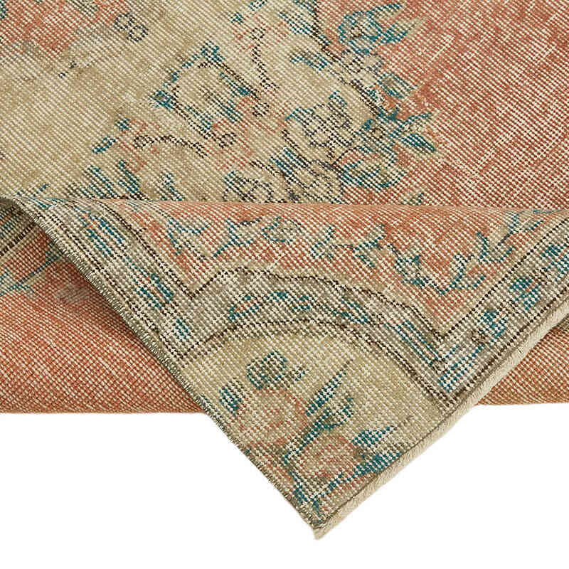 Vintage Turkish Hand-Knotted Rug - 3' 10" x 7' 4" (46" x 88") - K0082788