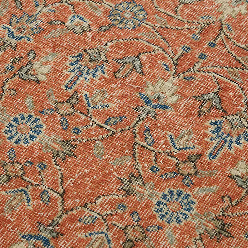 El Dokuma Vintage Halı - 111 cm x 200 cm - K0082790