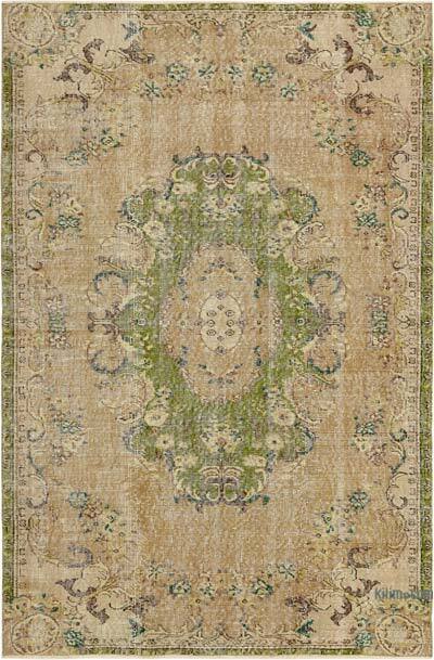 Vintage Turkish Hand-Knotted Rug - 4' 6" x 6' 9" (54" x 81")