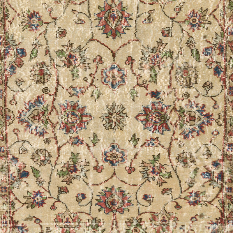 Vintage Turkish Hand-Knotted Rug - 3' 9" x 6' 9" (45" x 81") - K0082794
