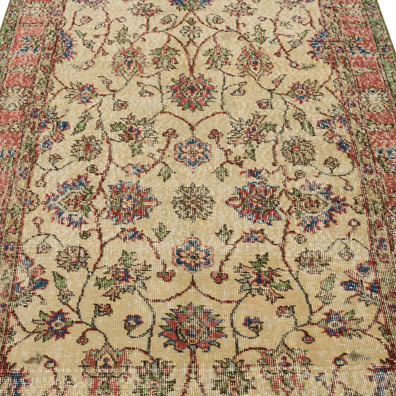 Vintage Turkish Hand-Knotted Rug - 3' 9" x 6' 9" (45" x 81") - K0082794