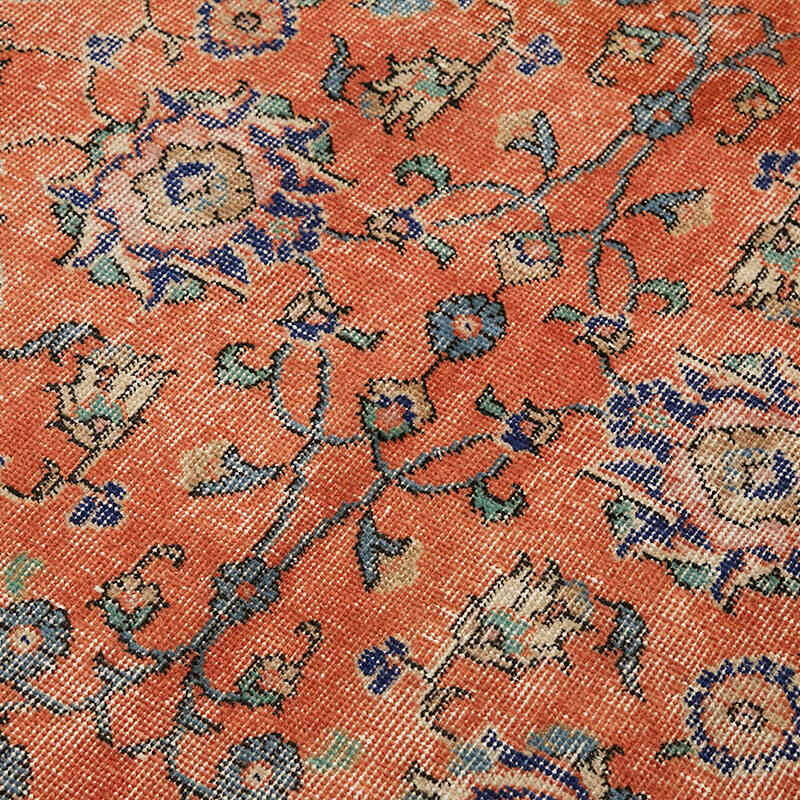 El Dokuma Vintage Halı - 115 cm x 210 cm - K0082795