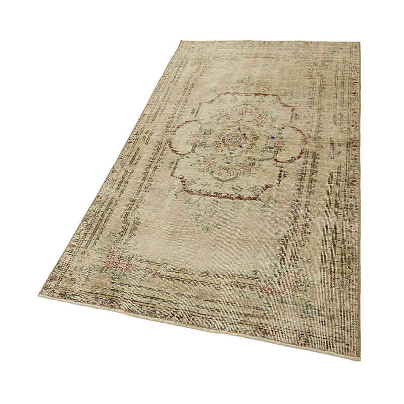 Vintage Turkish Hand-Knotted Rug - 3' 5" x 6' 4" (41" x 76") - K0082796